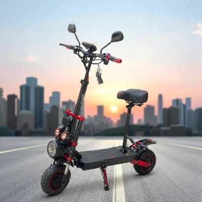 صورة سكوتر الوحش محركين المدرعة 2026 بقوة محركات 3600واط